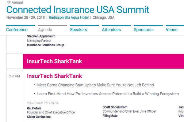 News Snippet_Claim Genius at Connected Insurance Summit
