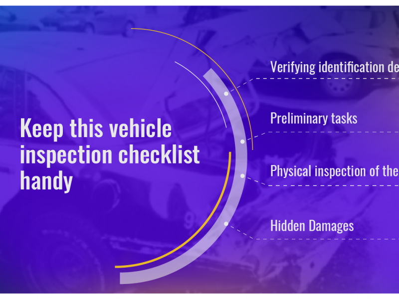 4 Steps Of The Vehicle Inspection Process