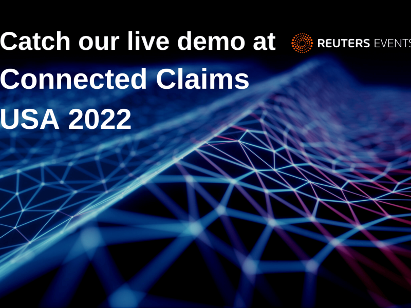 Catch our live demo at Connected Claims USA 2022